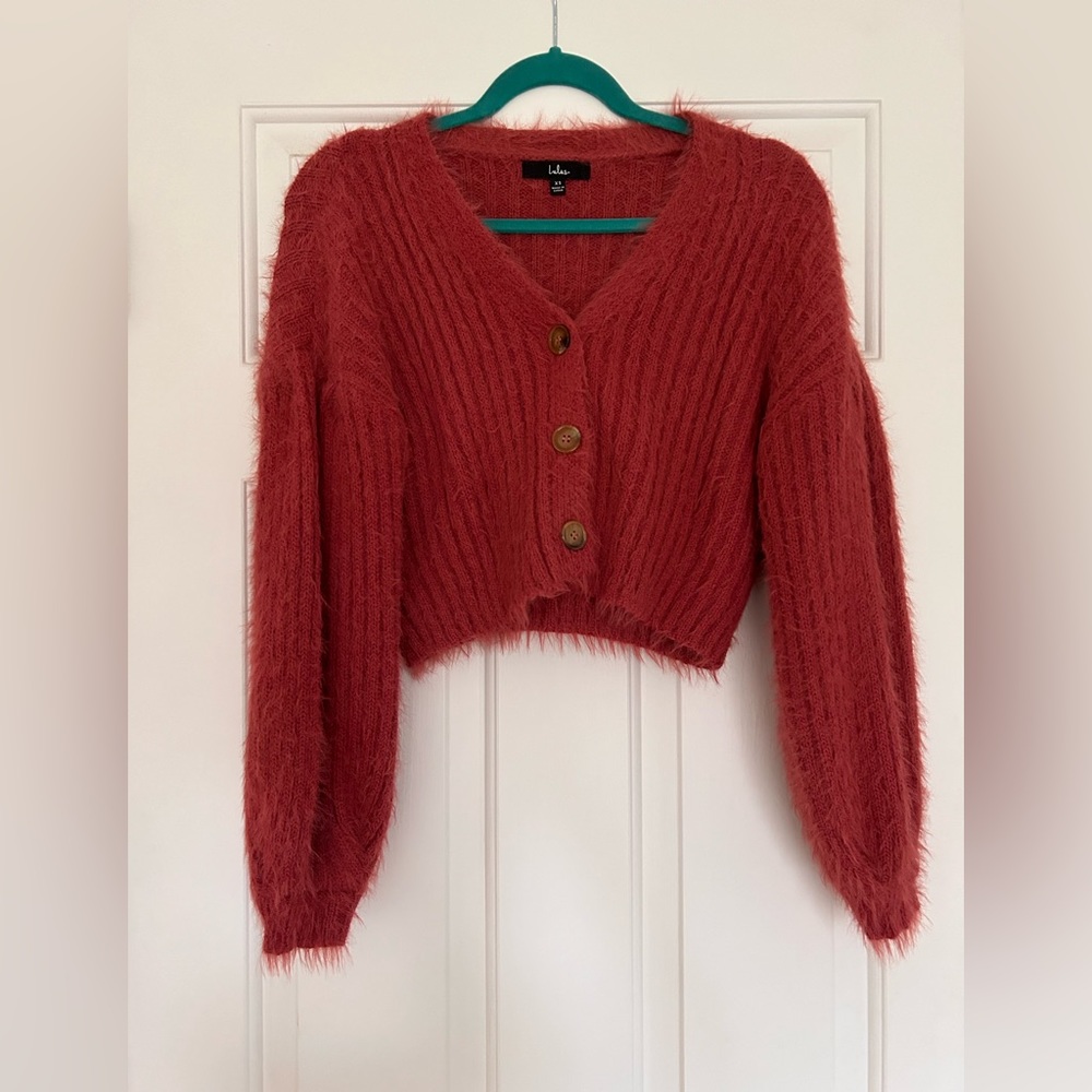 Lulu’s: the fuzziest cardigan